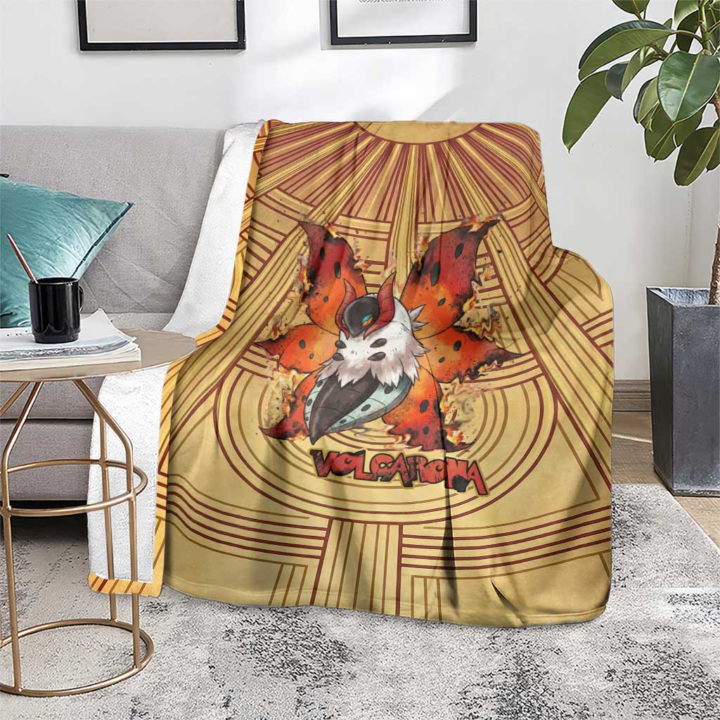Volcarona Blanket Aztec Sun God Tapestry Art