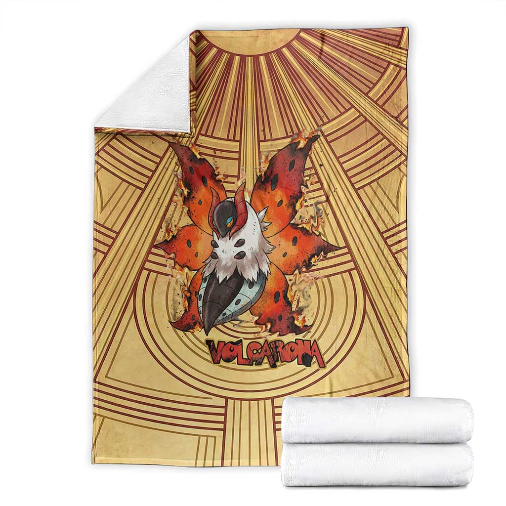 Volcarona Blanket Aztec Sun God Tapestry Art