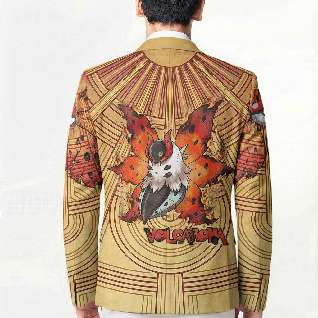 Volcarona Blazer Aztec Sun God Tapestry Art