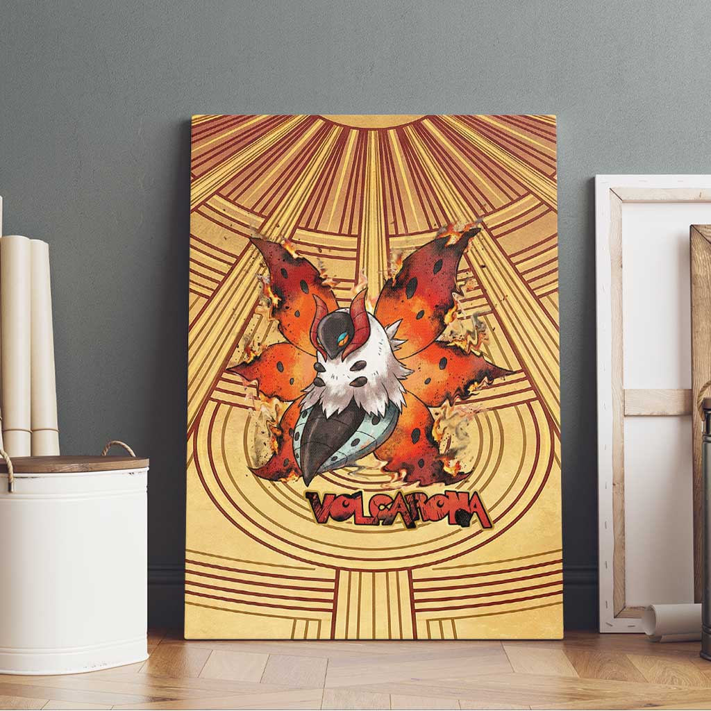 Volcarona Canvas Wall Art Aztec Sun God Tapestry Art