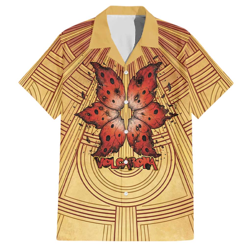 Volcarona Family Matching Tank Maxi Dress and Hawaiian Shirt Aztec Sun God Tapestry Art