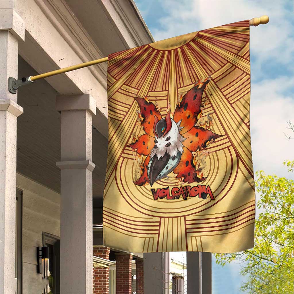 Volcarona Garden Flag Aztec Sun God Tapestry Art