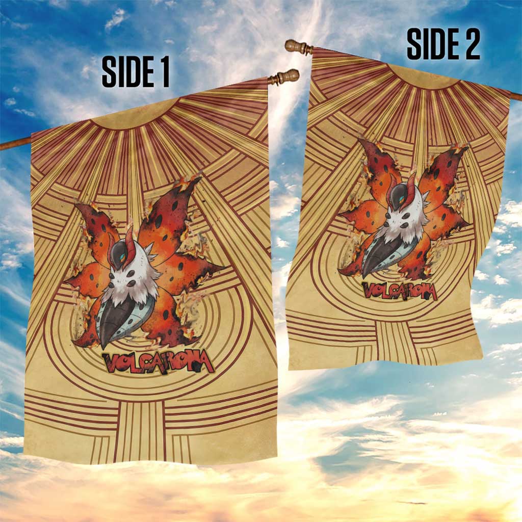 Volcarona Garden Flag Aztec Sun God Tapestry Art