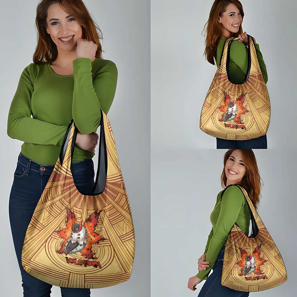 Volcarona Grocery Bag Aztec Sun God Tapestry Art