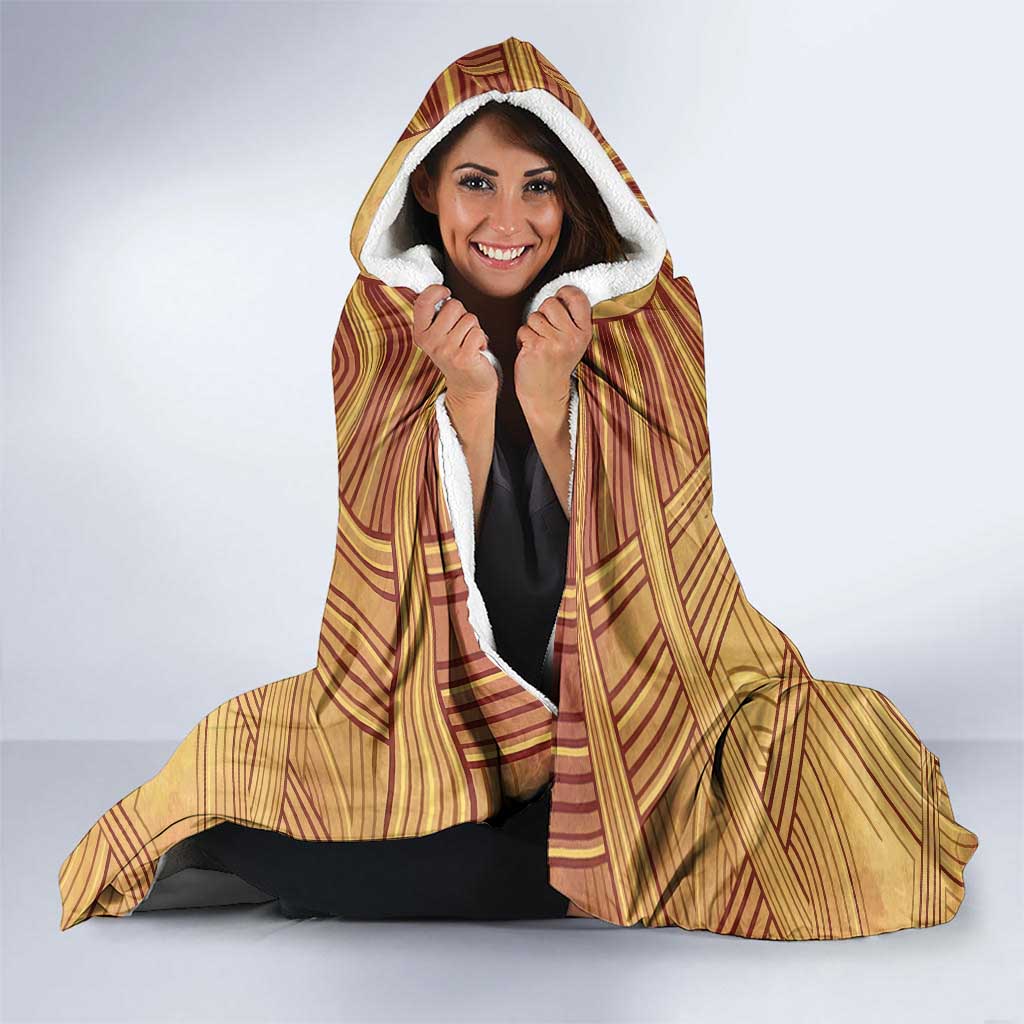 Volcarona Hooded Blanket Aztec Sun God Tapestry Art