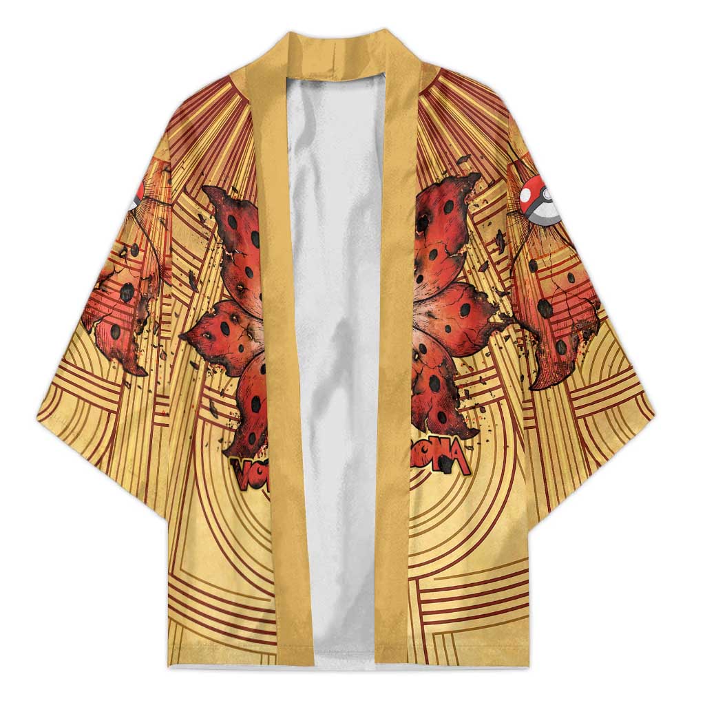 Volcarona Kimono Aztec Sun God Tapestry Art