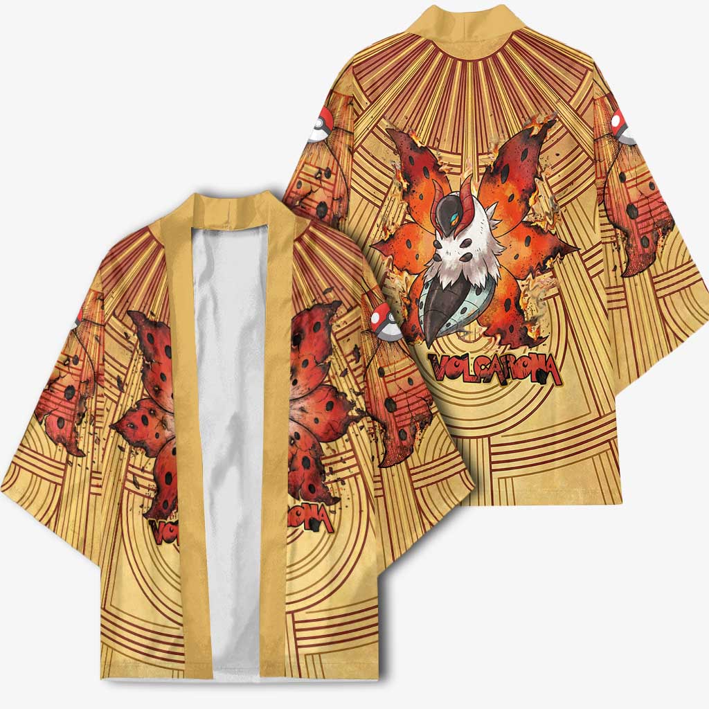 Volcarona Kimono Aztec Sun God Tapestry Art