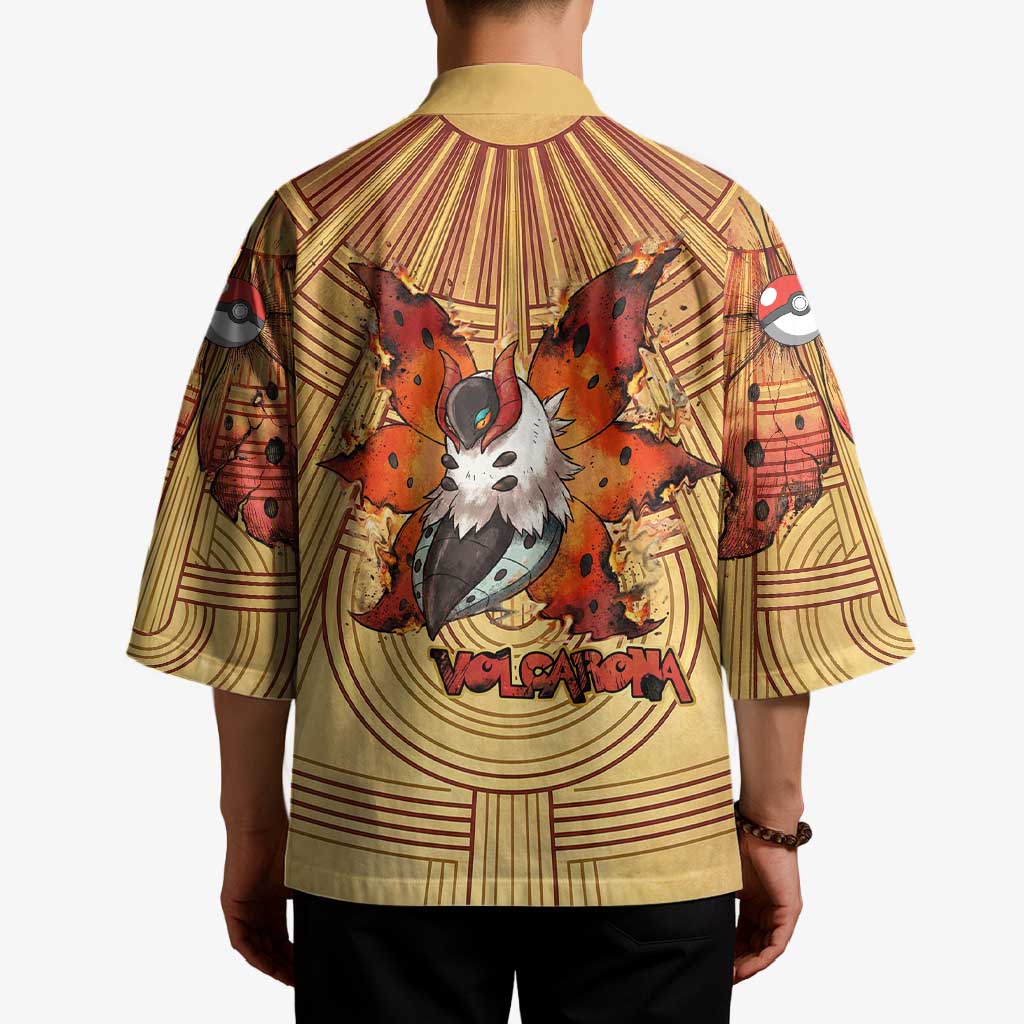 Volcarona Kimono Aztec Sun God Tapestry Art