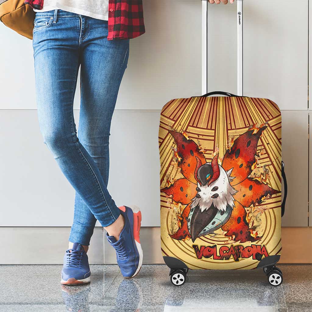 Volcarona Luggage Cover Aztec Sun God Tapestry Art