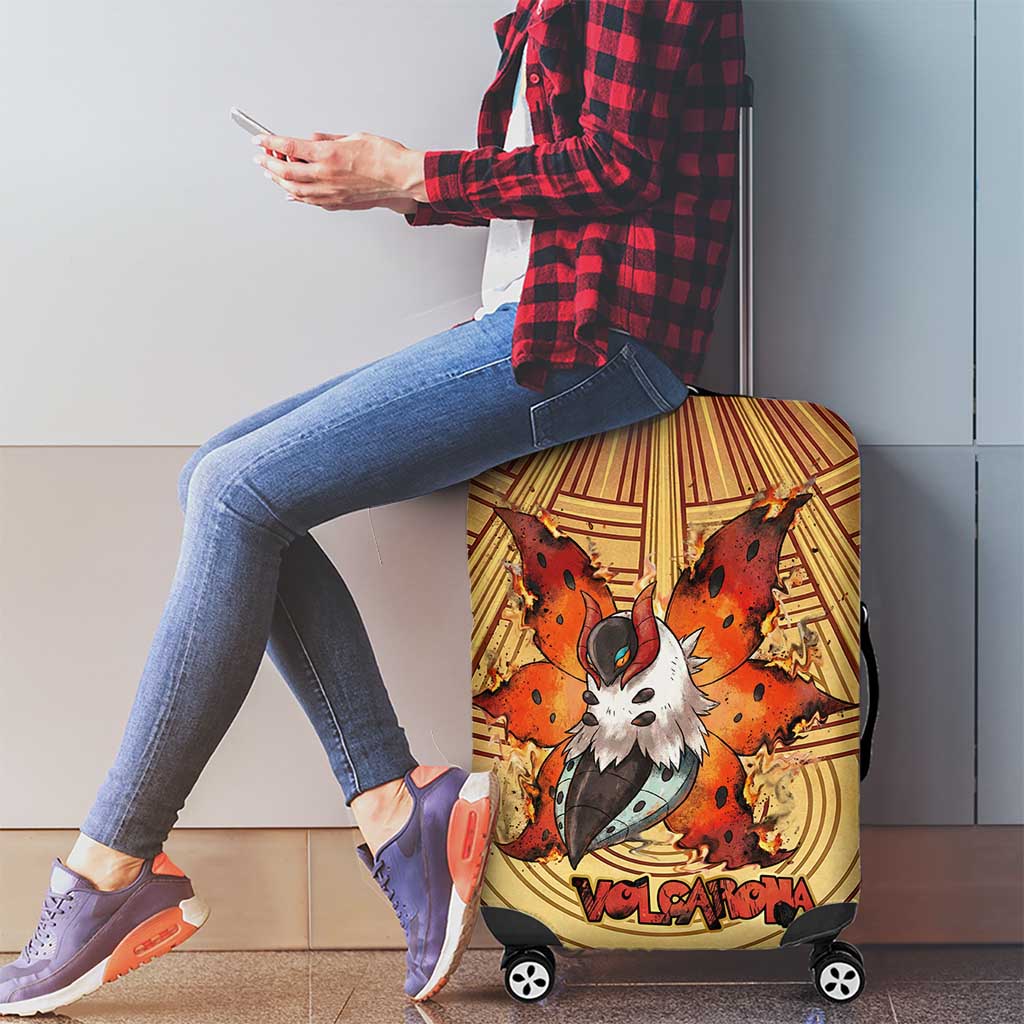 Volcarona Luggage Cover Aztec Sun God Tapestry Art