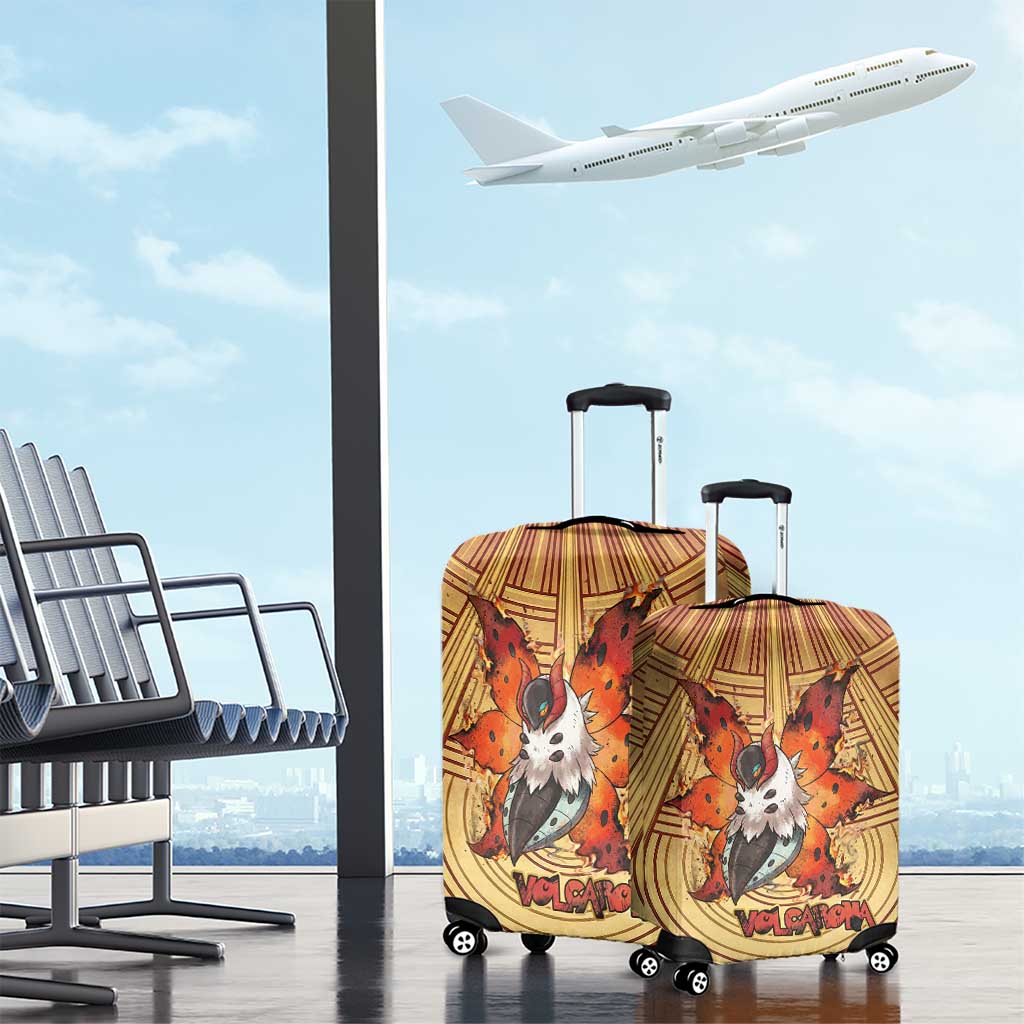 Volcarona Luggage Cover Aztec Sun God Tapestry Art