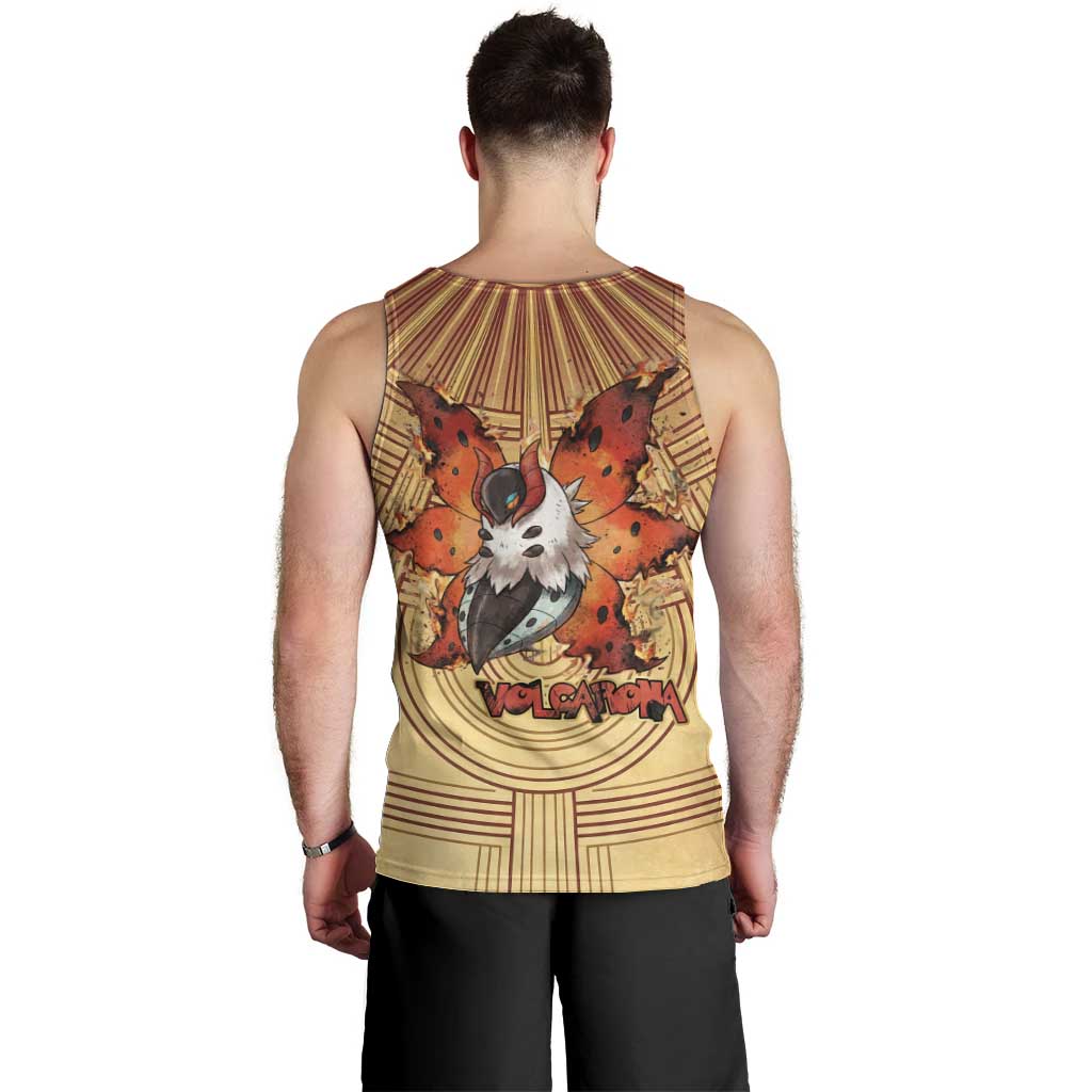 Volcarona Men Tank Top Aztec Sun God Tapestry Art