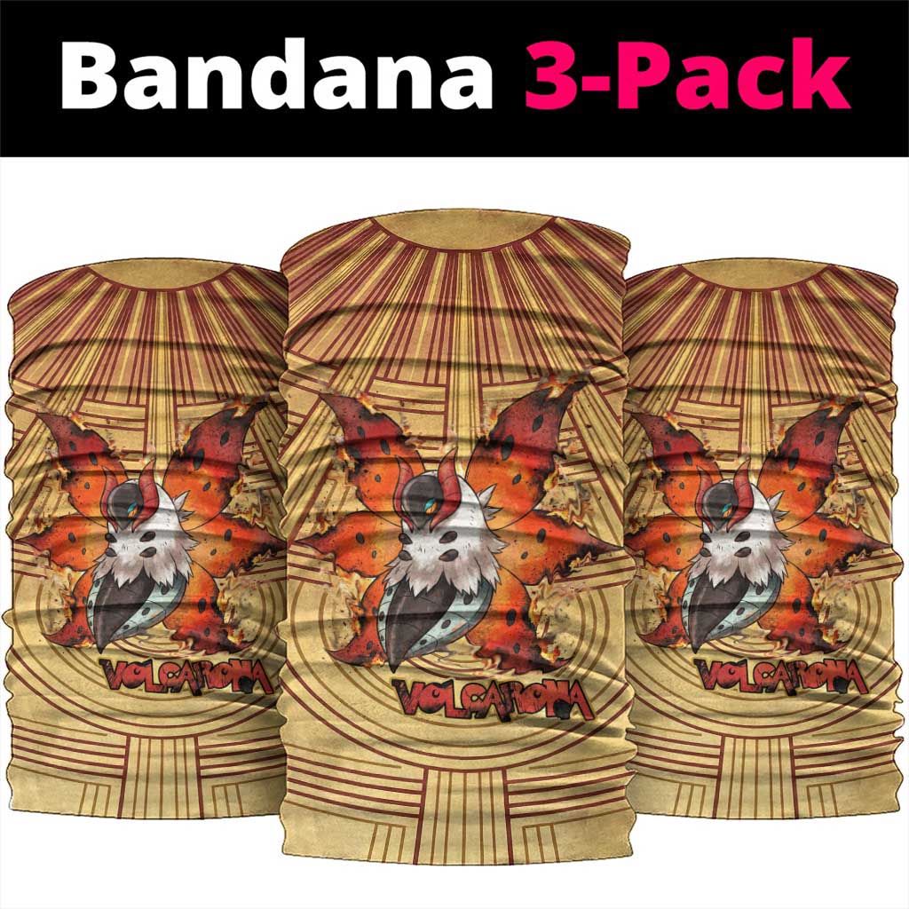 Volcarona Neck Gaiter Aztec Sun God Tapestry Art