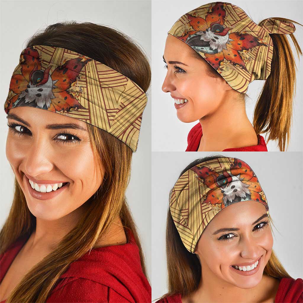 Volcarona Neck Gaiter Aztec Sun God Tapestry Art