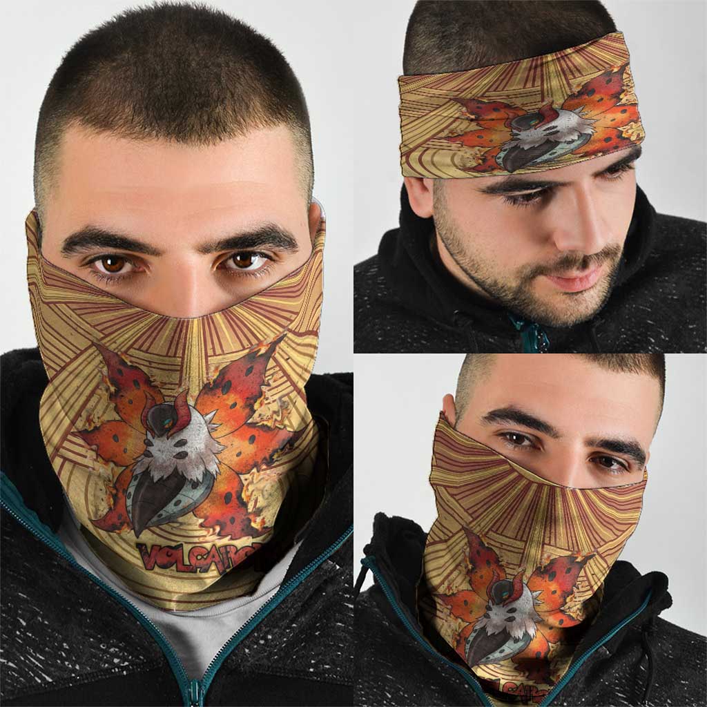Volcarona Neck Gaiter Aztec Sun God Tapestry Art