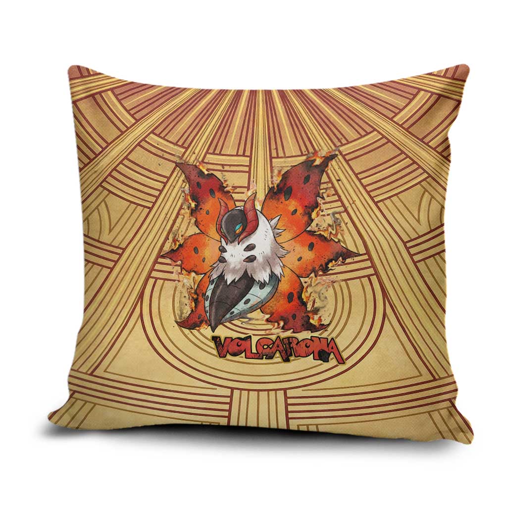 Volcarona Pillow Cover Aztec Sun God Tapestry Art