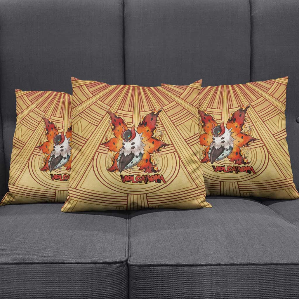 Volcarona Pillow Cover Aztec Sun God Tapestry Art