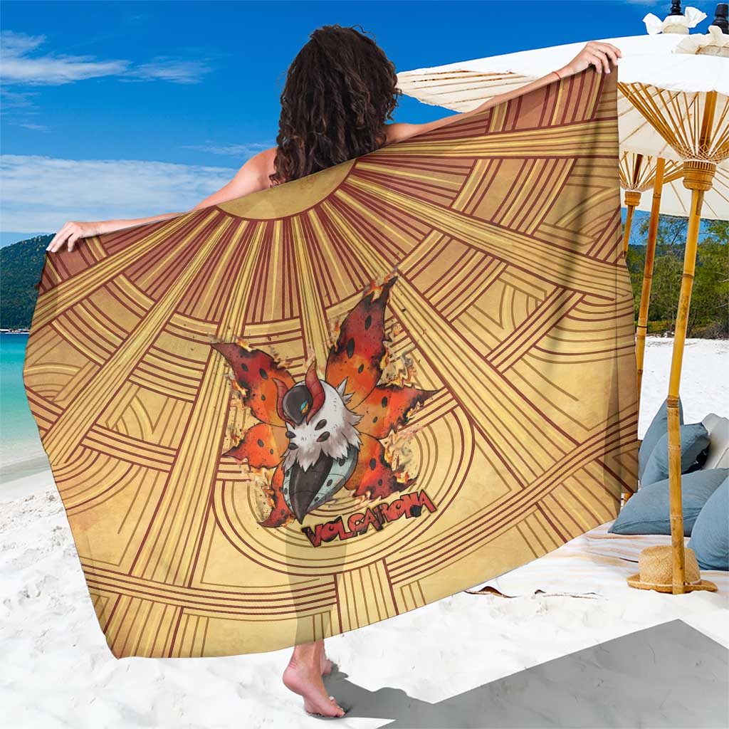 Volcarona Sarong Aztec Sun God Tapestry Art