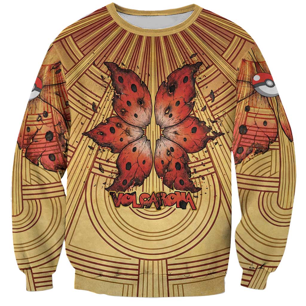 Volcarona Sweatshirt Aztec Sun God Tapestry Art