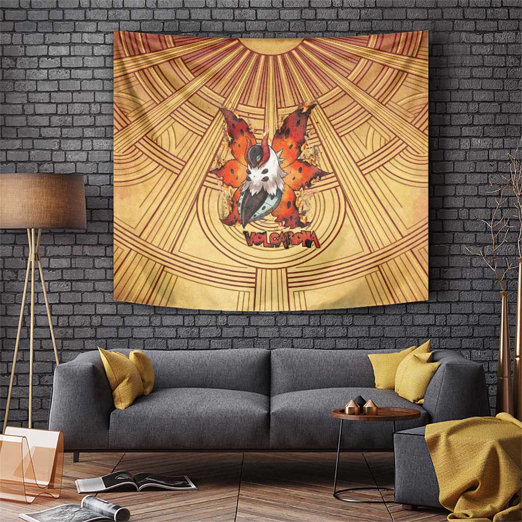 Volcarona Tapestry Aztec Sun God Tapestry Art