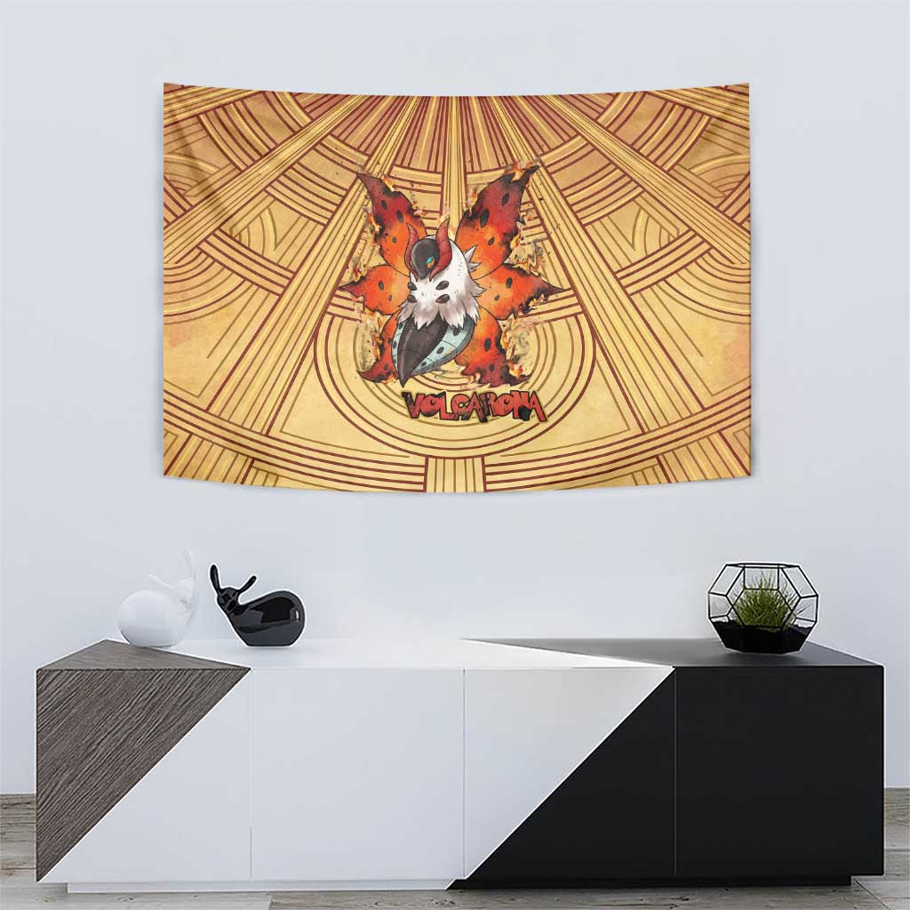 Volcarona Tapestry Aztec Sun God Tapestry Art