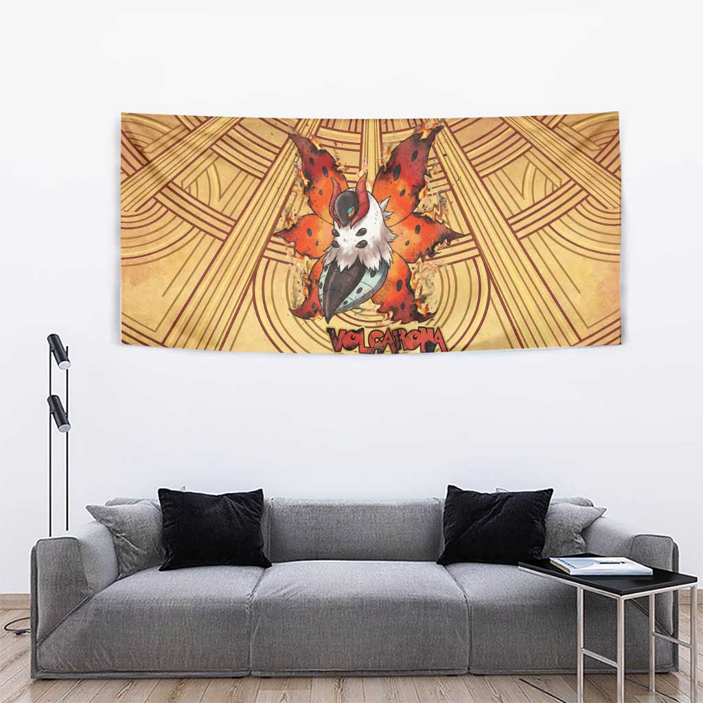 Volcarona Tapestry Aztec Sun God Tapestry Art