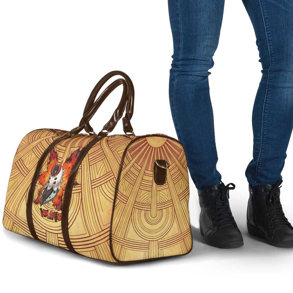Volcarona Travel Bag Aztec Sun God Tapestry Art