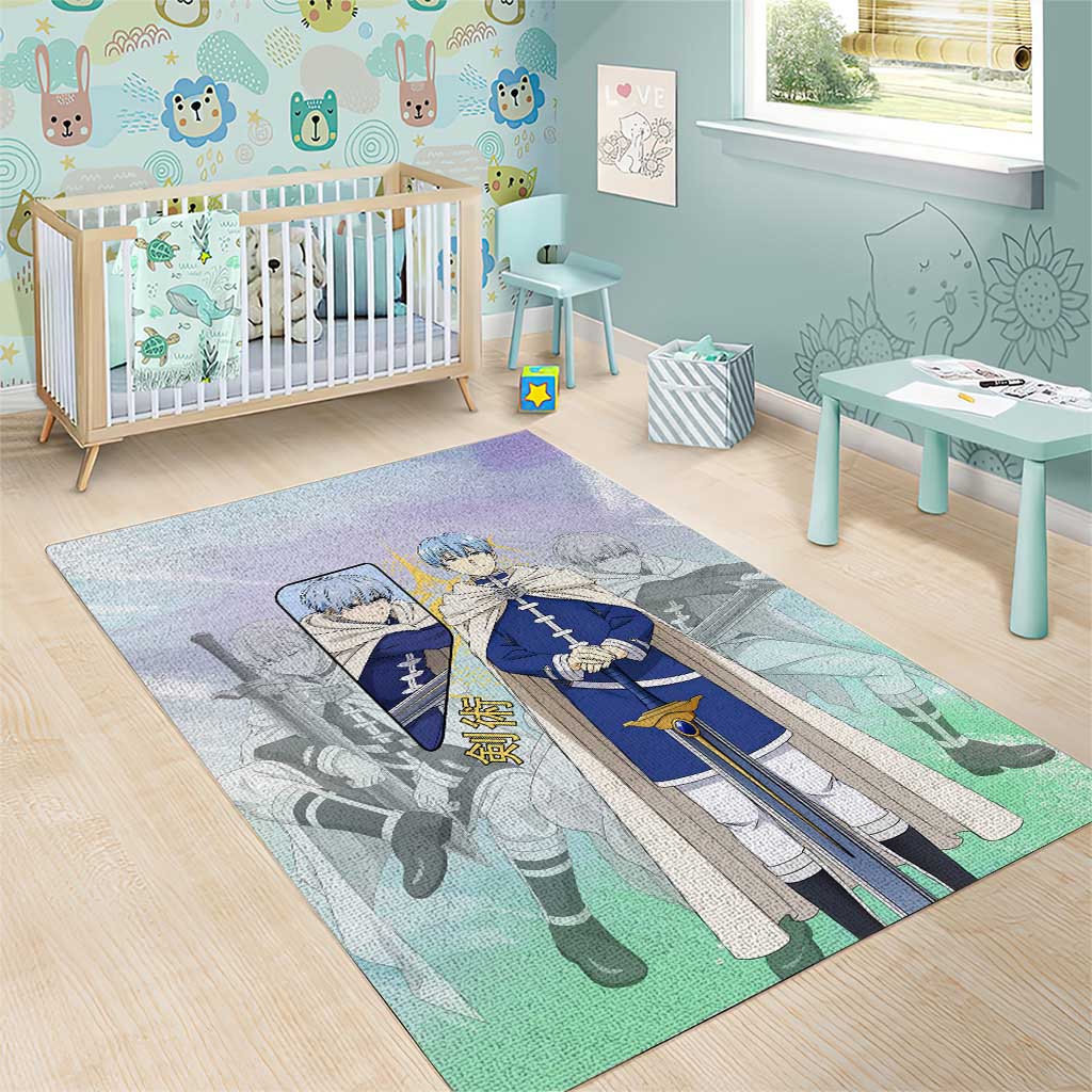 Himmel Frieren Beyond Journey’s End Area Rug Celestial Anime Fantasy Style