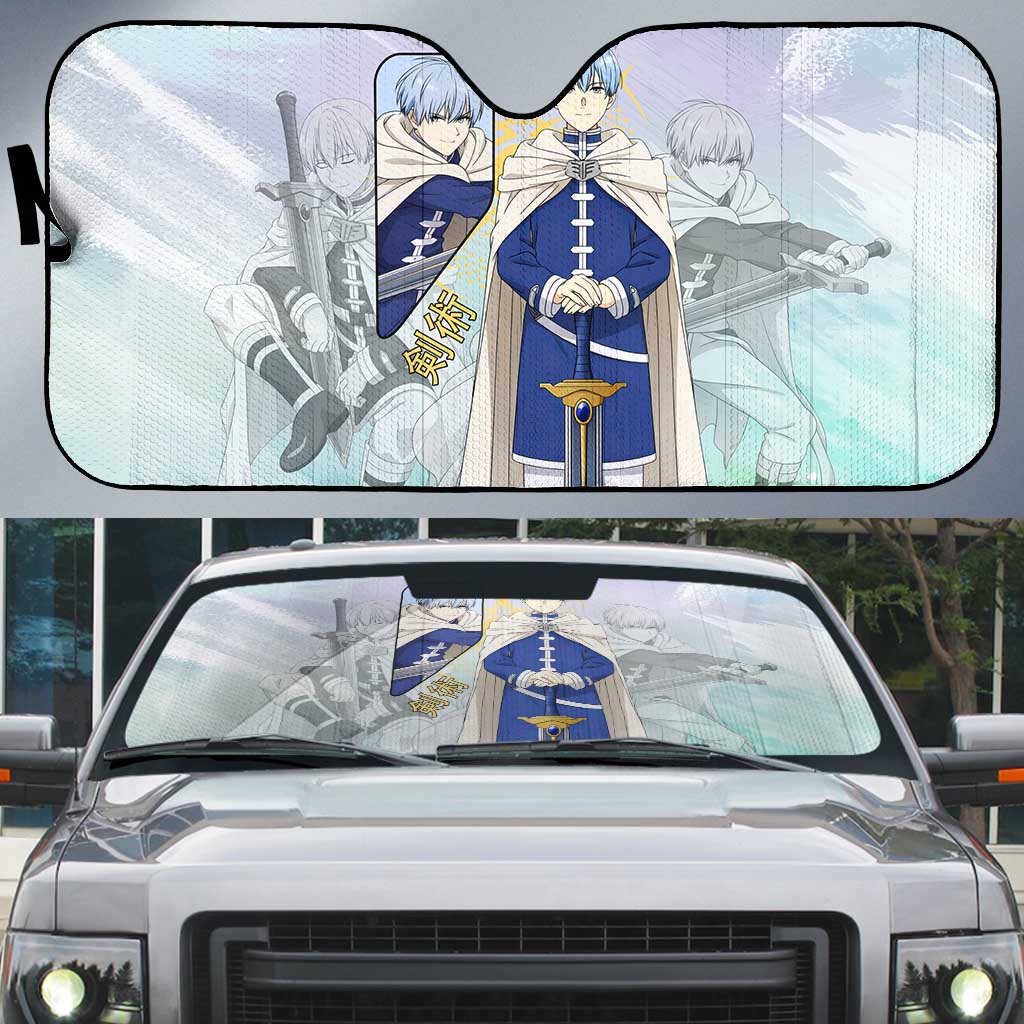 Himmel Frieren Beyond Journey’s End Auto Sun Shade Celestial Anime Fantasy Style