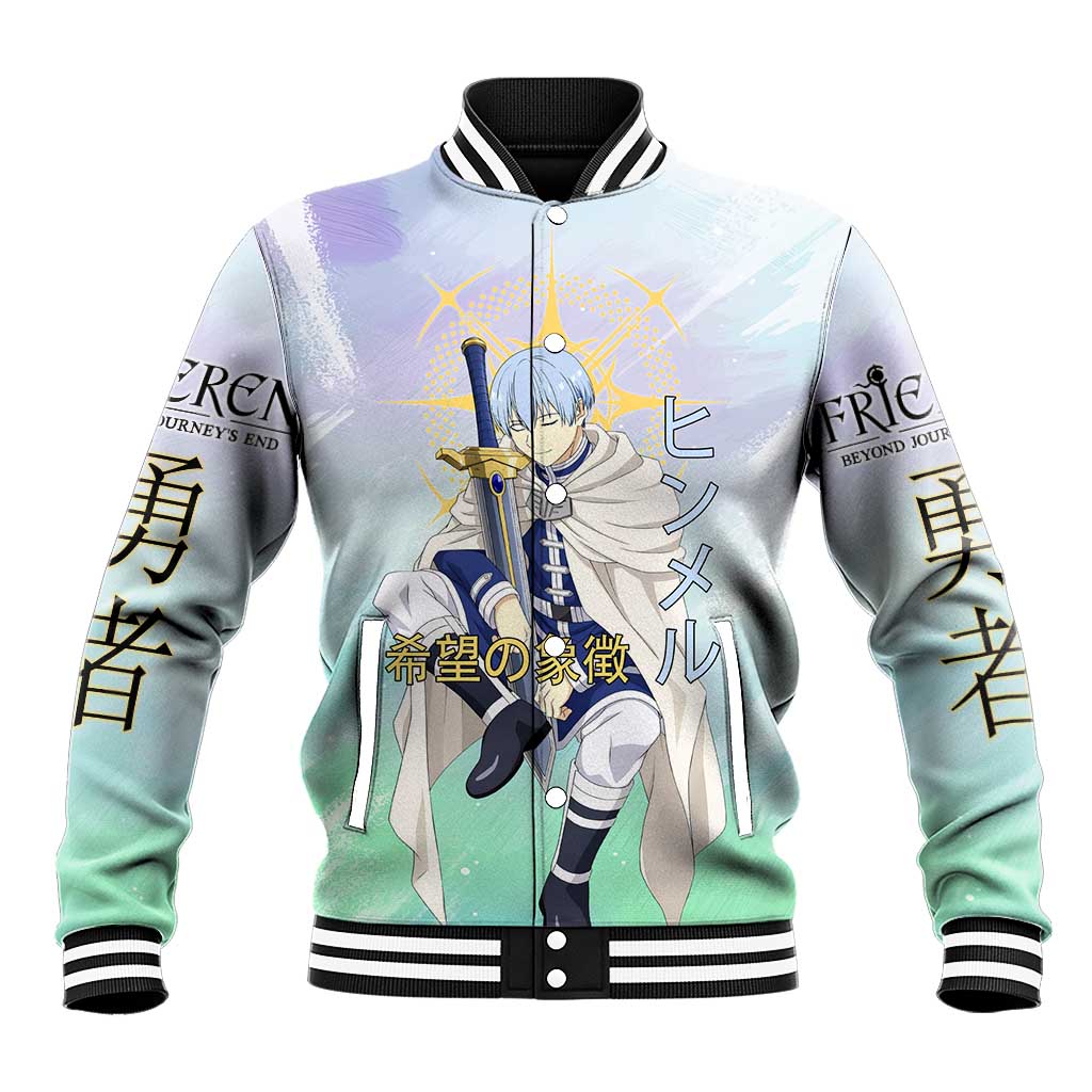 Himmel Frieren Beyond Journey’s End Baseball Jacket Celestial Anime Fantasy Style