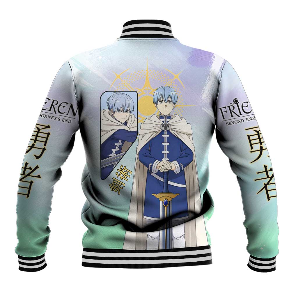 Himmel Frieren Beyond Journey’s End Baseball Jacket Celestial Anime Fantasy Style
