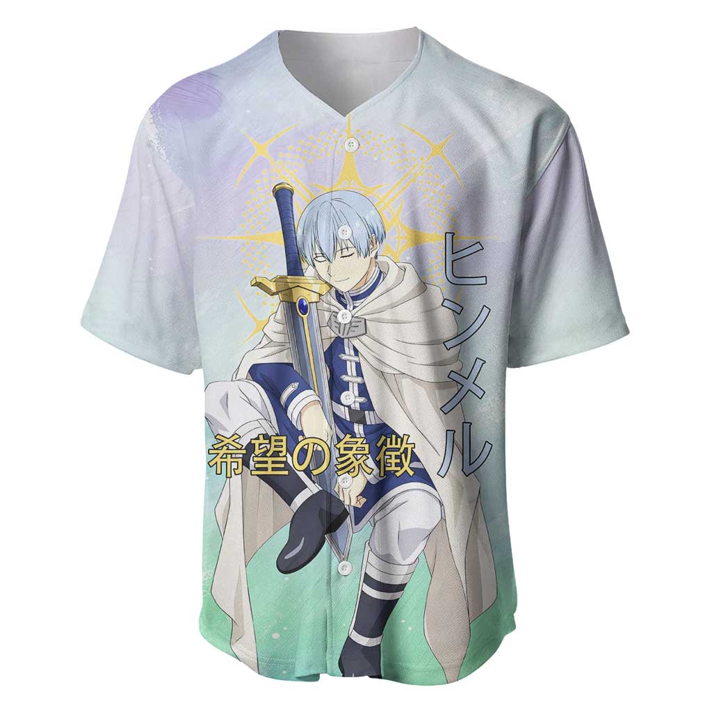 Himmel Frieren Beyond Journey’s End Baseball Jersey Celestial Anime Fantasy Style