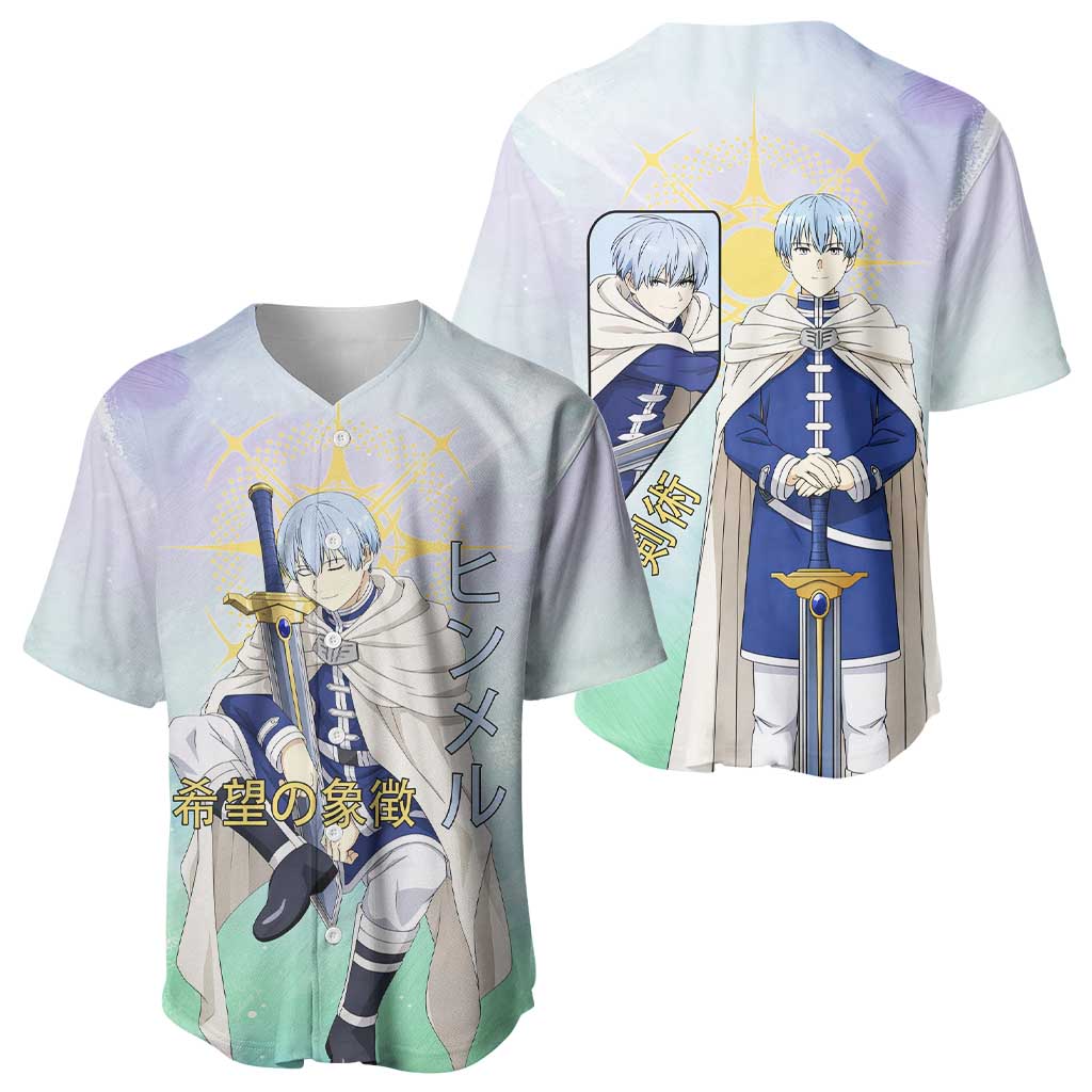 Himmel Frieren Beyond Journey’s End Baseball Jersey Celestial Anime Fantasy Style