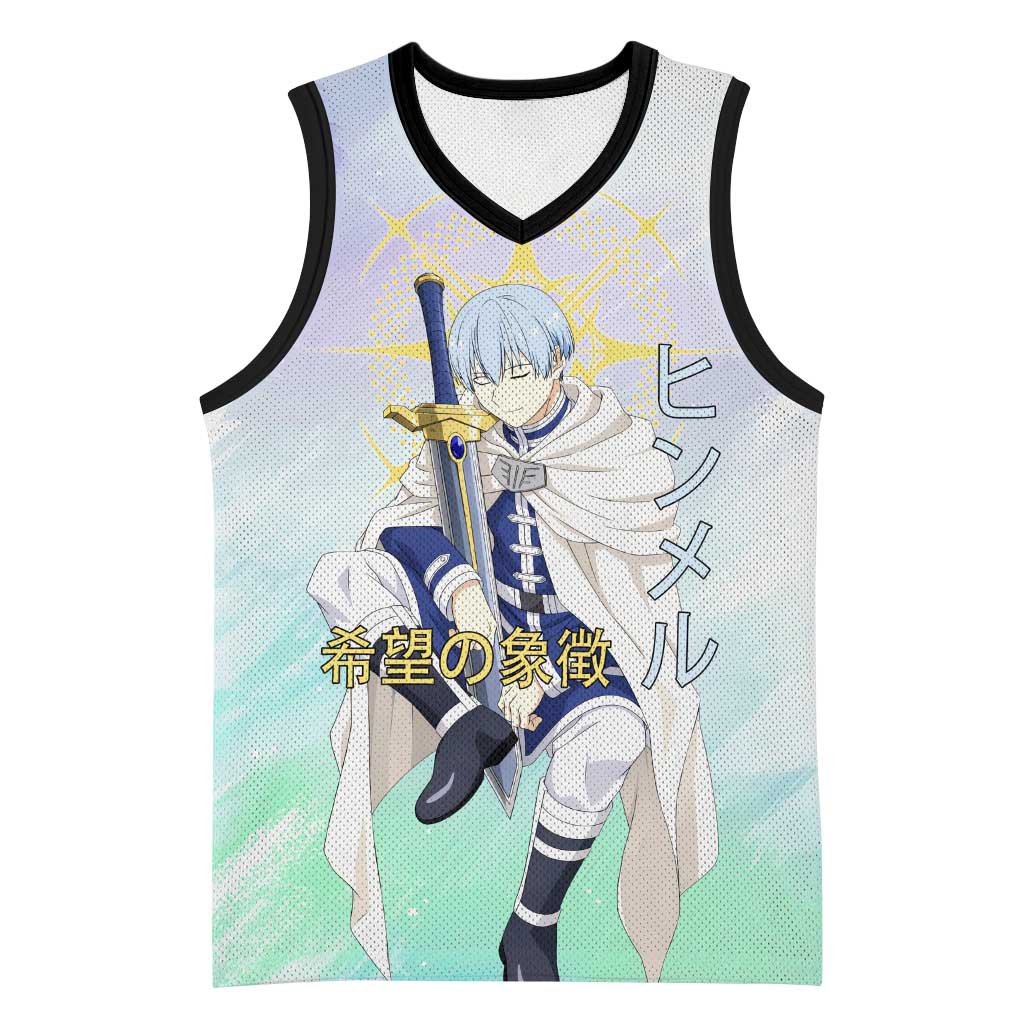 Himmel Frieren Beyond Journey’s End Basketball Jersey Celestial Anime Fantasy Style