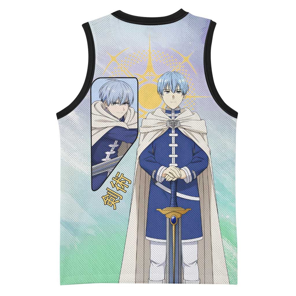 Himmel Frieren Beyond Journey’s End Basketball Jersey Celestial Anime Fantasy Style