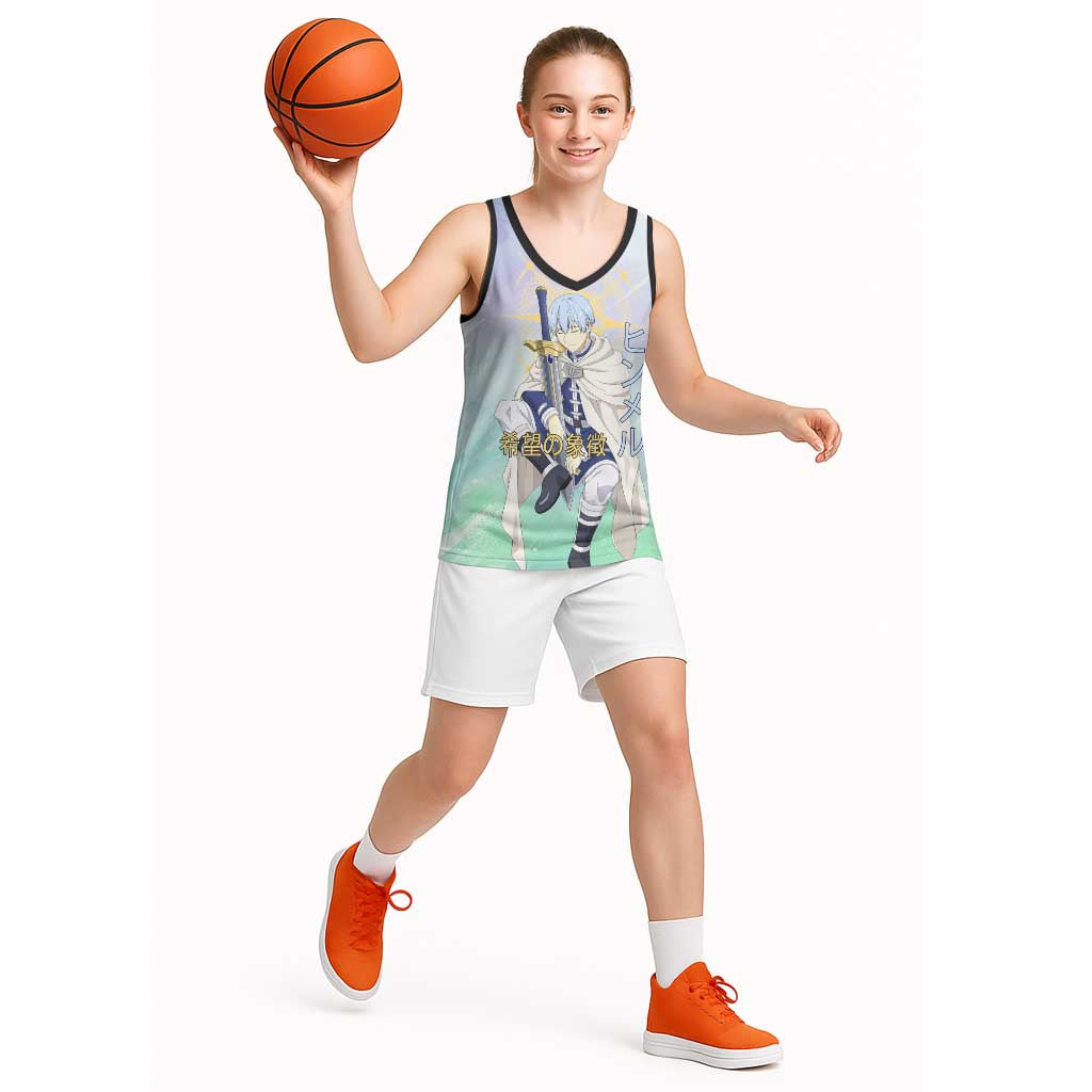 Himmel Frieren Beyond Journey’s End Basketball Jersey Celestial Anime Fantasy Style