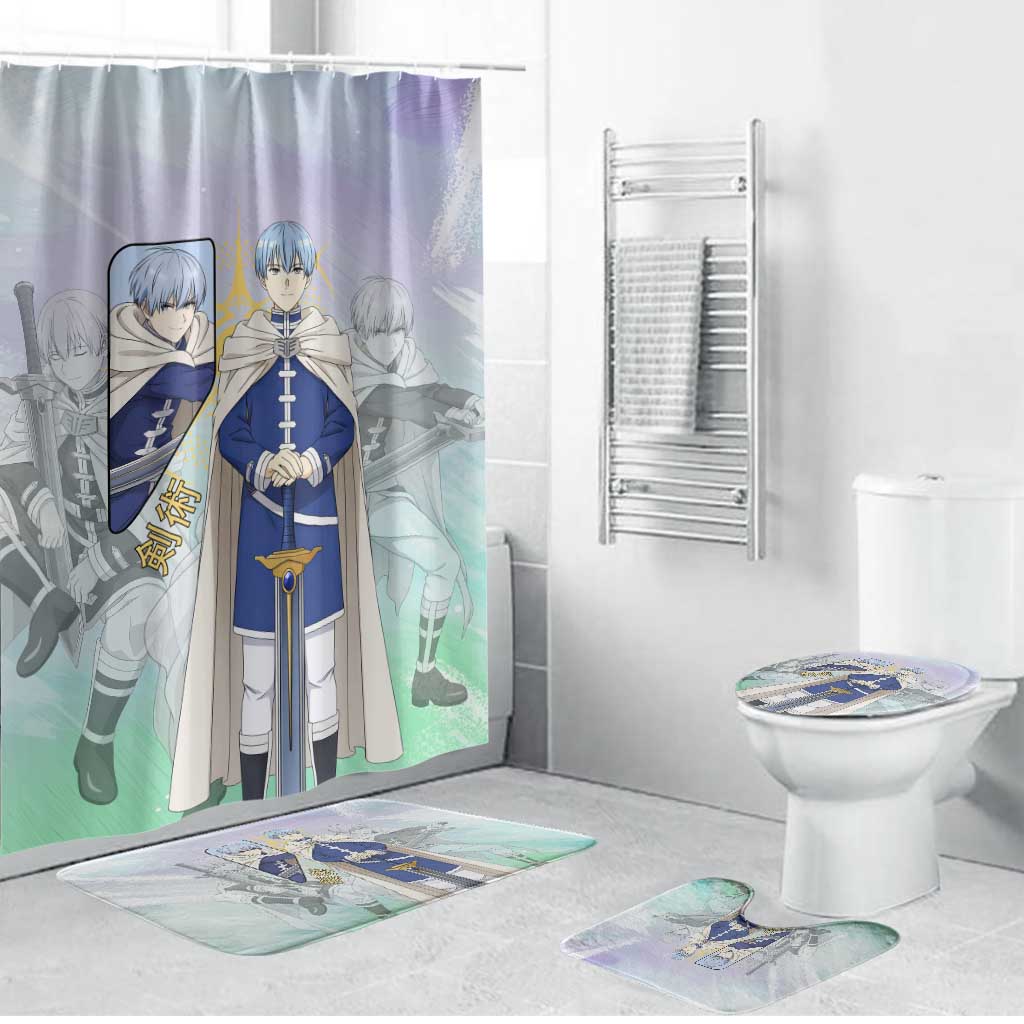 Himmel Frieren Beyond Journey’s End Bathroom Set Celestial Anime Fantasy Style