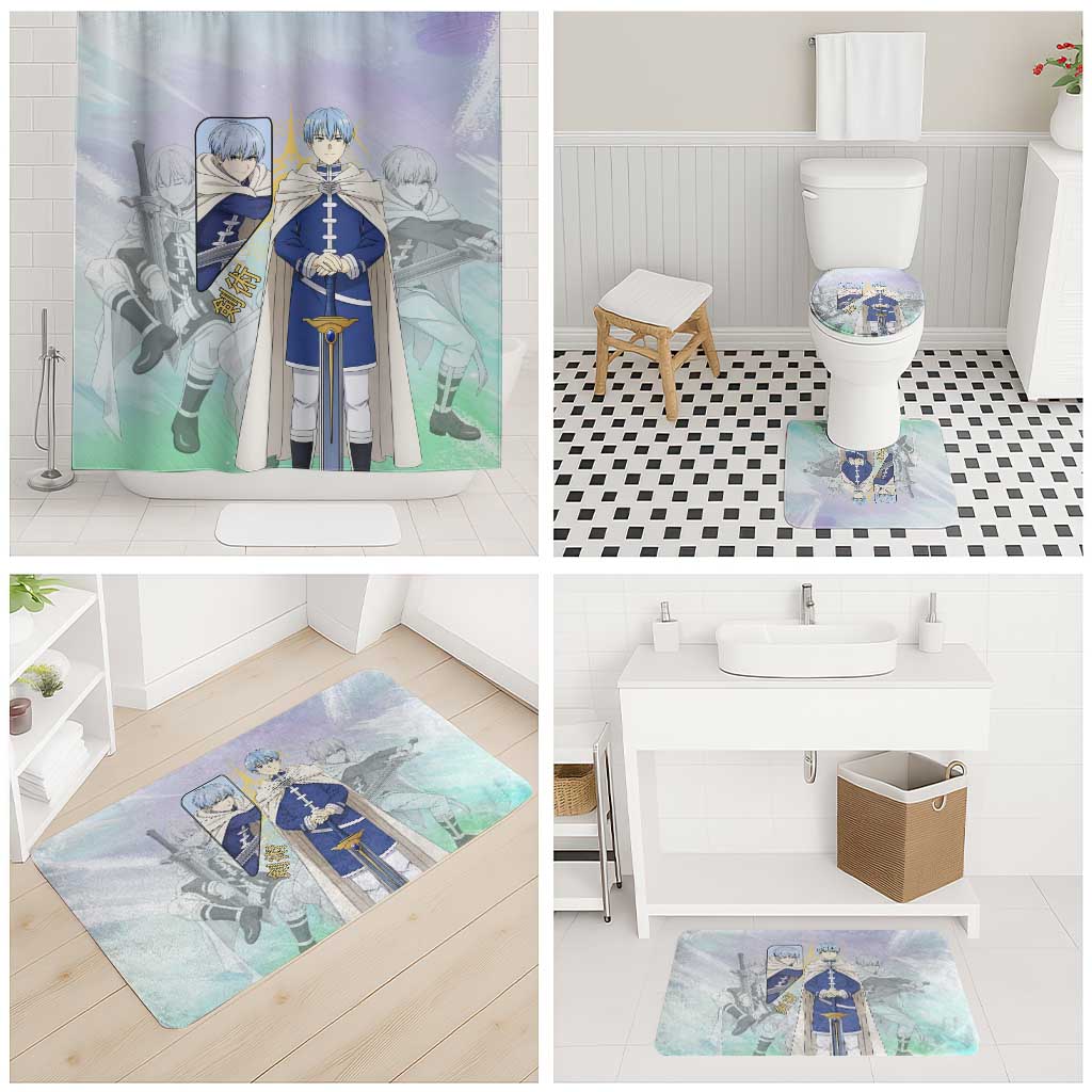 Himmel Frieren Beyond Journey’s End Bathroom Set Celestial Anime Fantasy Style