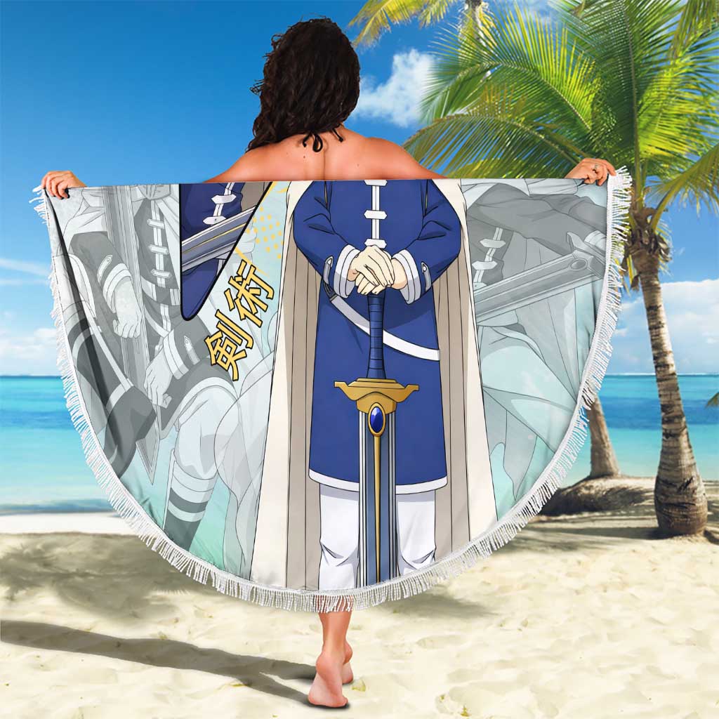 Himmel Frieren Beyond Journey’s End Beach Blanket Celestial Anime Fantasy Style
