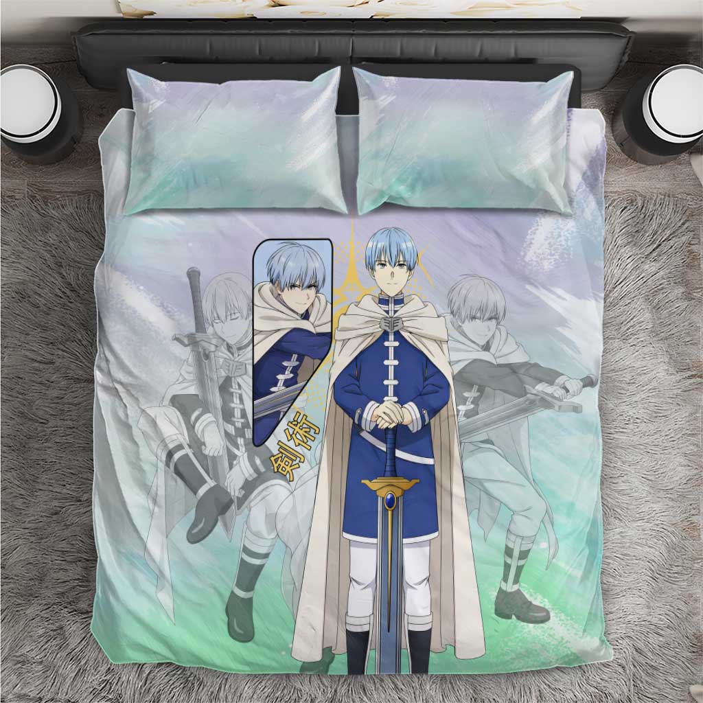 Himmel Frieren Beyond Journey’s End Bedding Set Celestial Anime Fantasy Style