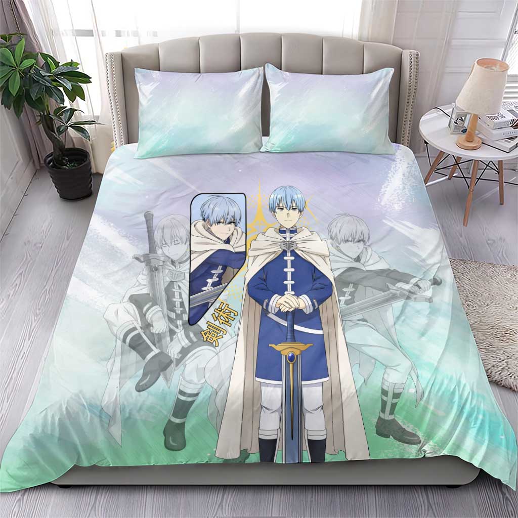 Himmel Frieren Beyond Journey’s End Bedding Set Celestial Anime Fantasy Style