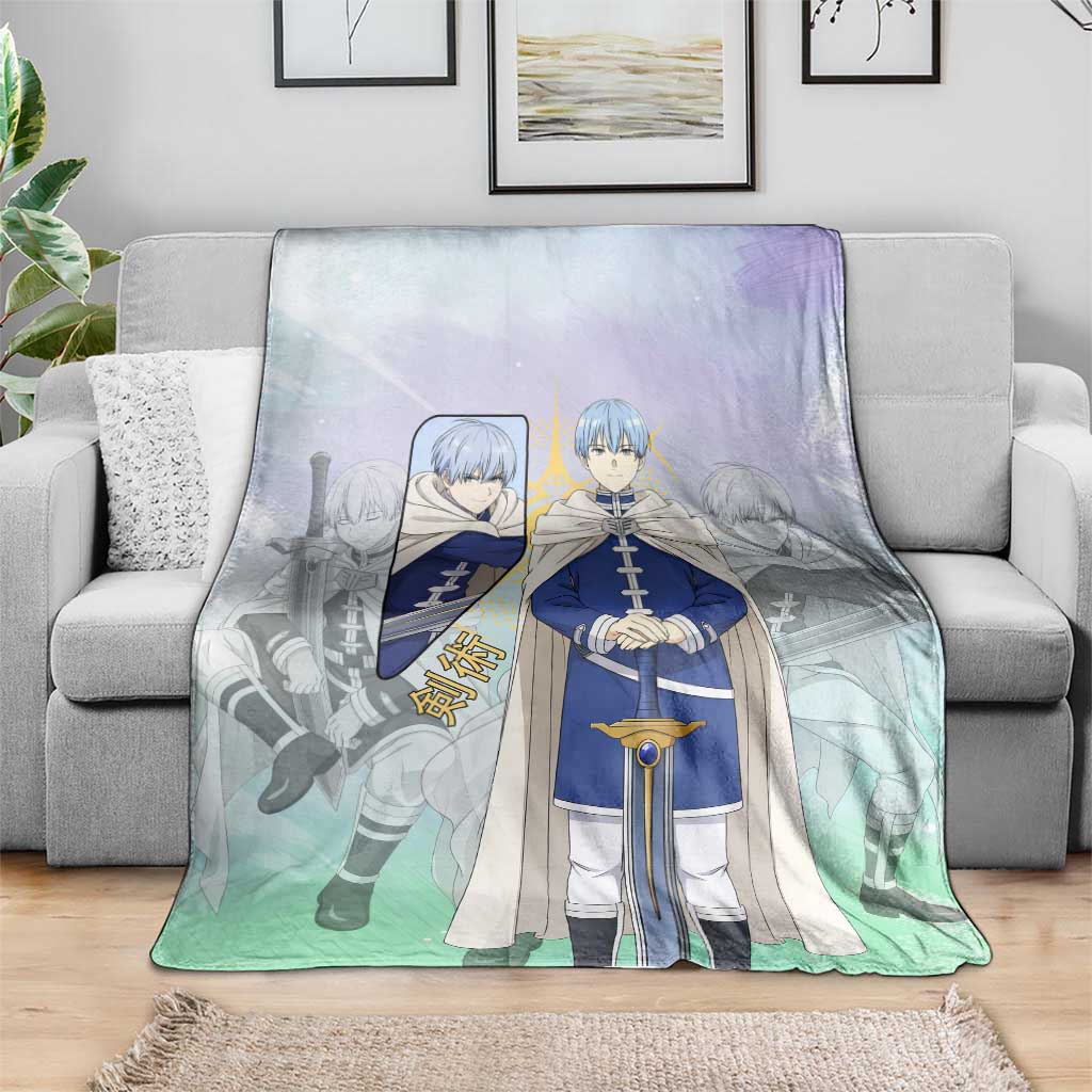 Himmel Frieren Beyond Journey’s End Blanket Celestial Anime Fantasy Style