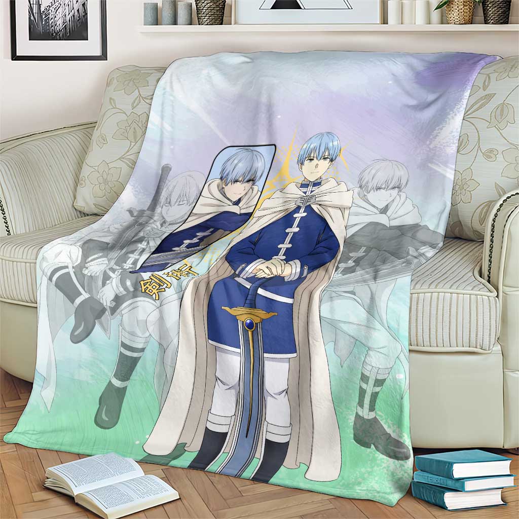 Himmel Frieren Beyond Journey’s End Blanket Celestial Anime Fantasy Style
