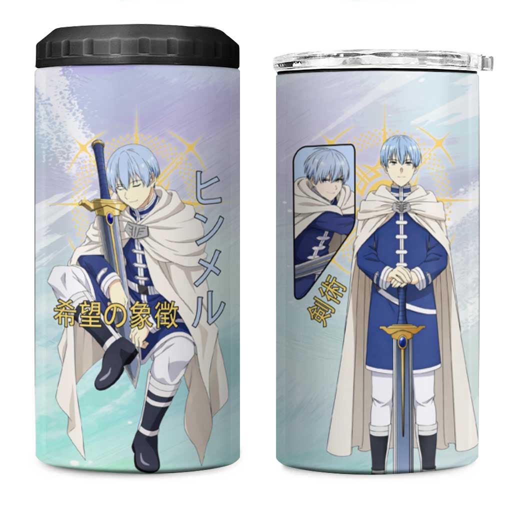 Himmel Frieren Beyond Journey’s End 4 in 1 Can Cooler Tumbler Celestial Anime Fantasy Style