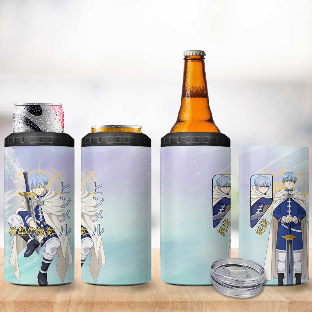 Himmel Frieren Beyond Journey’s End 4 in 1 Can Cooler Tumbler Celestial Anime Fantasy Style