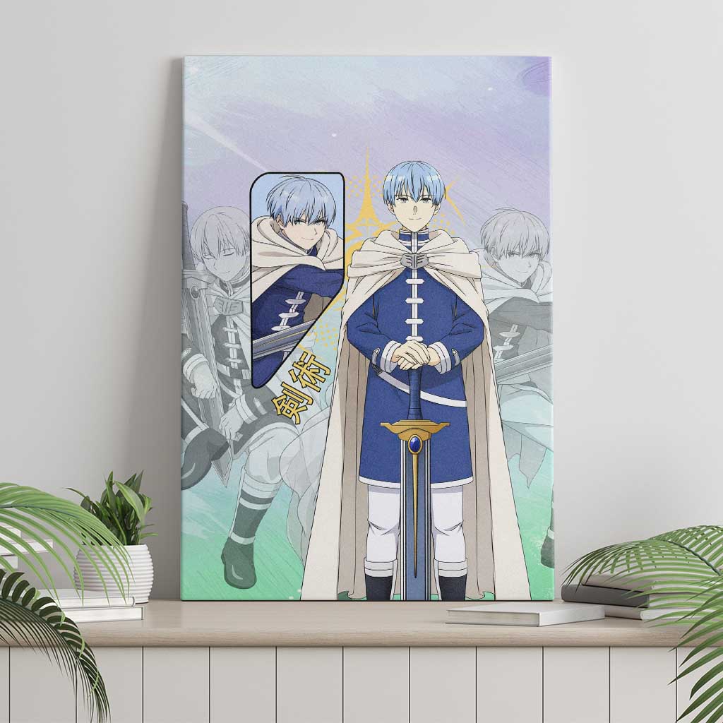 Himmel Frieren Beyond Journey’s End Canvas Wall Art Celestial Anime Fantasy Style