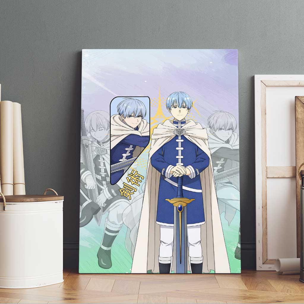 Himmel Frieren Beyond Journey’s End Canvas Wall Art Celestial Anime Fantasy Style