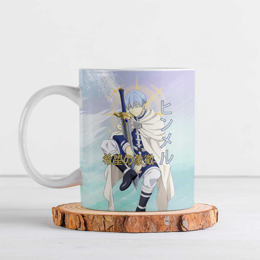 Himmel Frieren Beyond Journey’s End Ceramic Mug Celestial Anime Fantasy Style