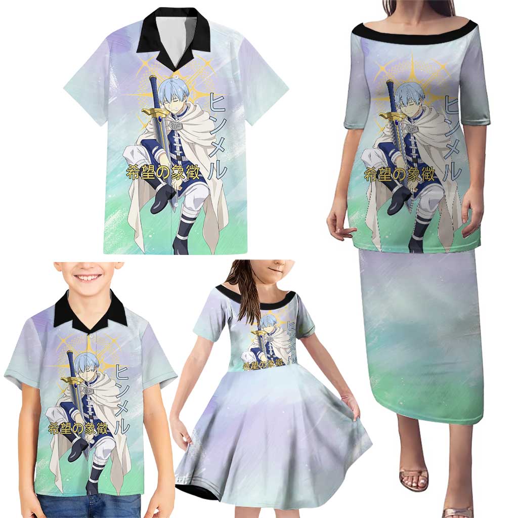 Himmel Frieren Beyond Journey’s End Family Matching Puletasi and Hawaiian Shirt Celestial Anime Fantasy Style