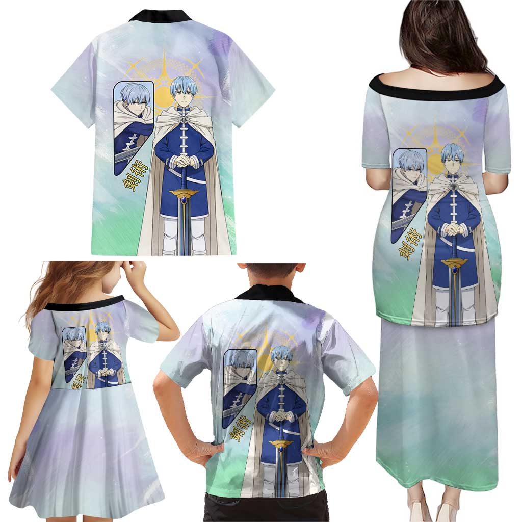 Himmel Frieren Beyond Journey’s End Family Matching Puletasi and Hawaiian Shirt Celestial Anime Fantasy Style